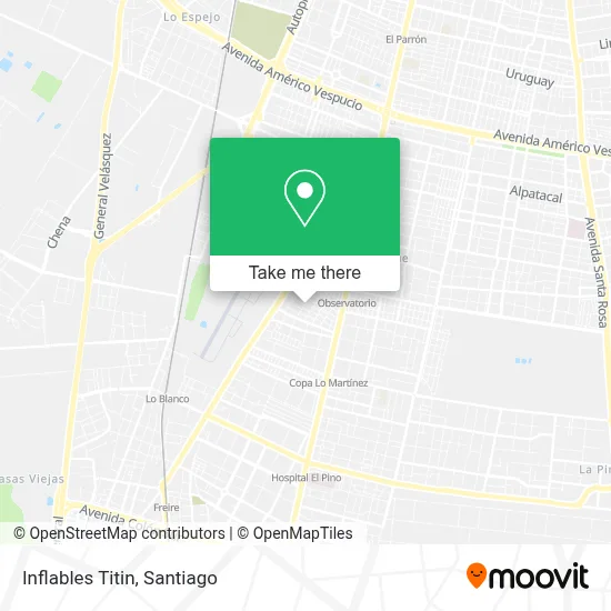 Inflables Titin map