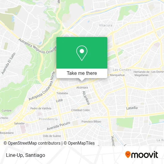 Line-Up map