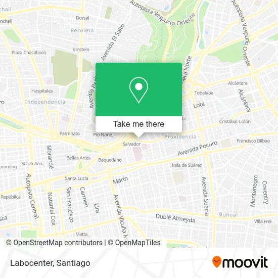 Labocenter map