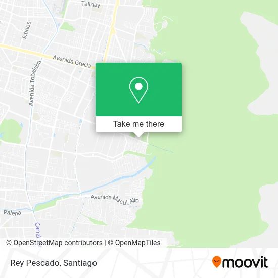 Rey Pescado map