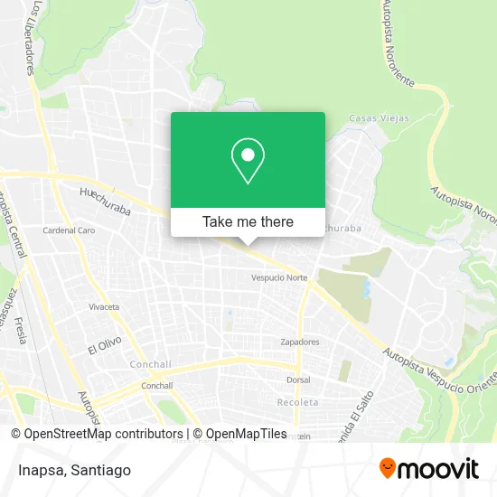 Inapsa map