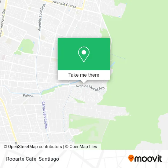 Rooarte Cafe map