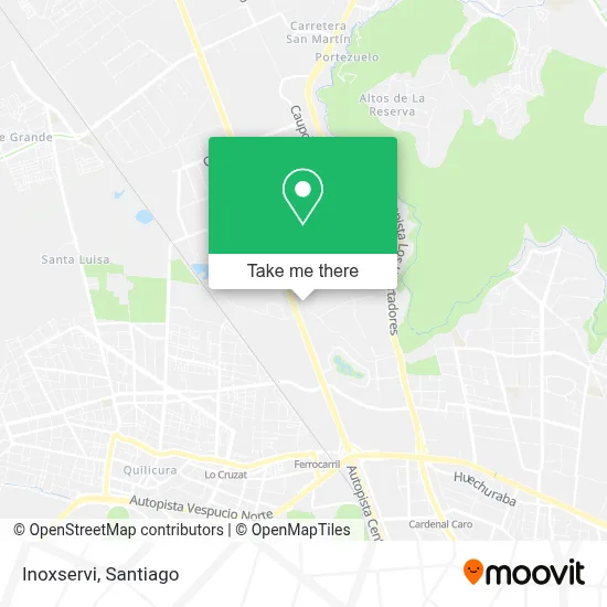 Inoxservi map