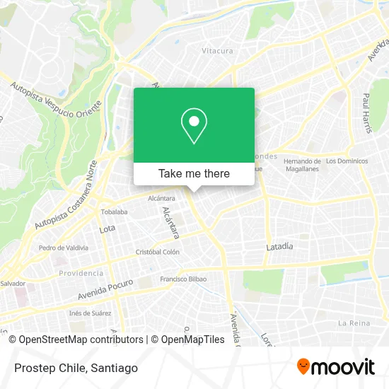 Prostep Chile map