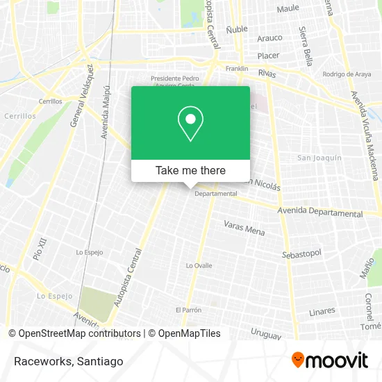 Raceworks map