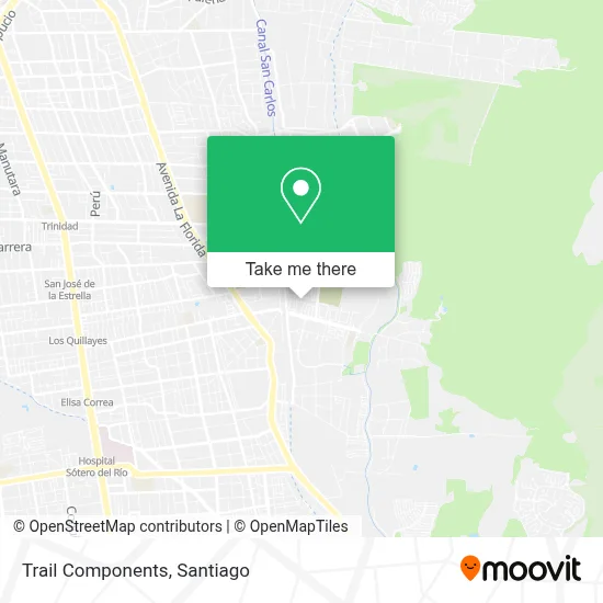 Trail Components map