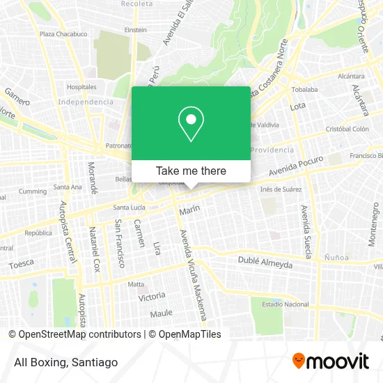 All Boxing map