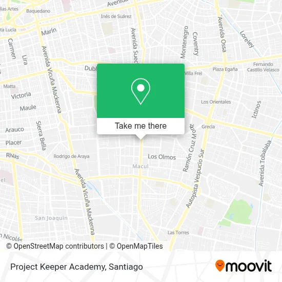 Project Keeper Academy map