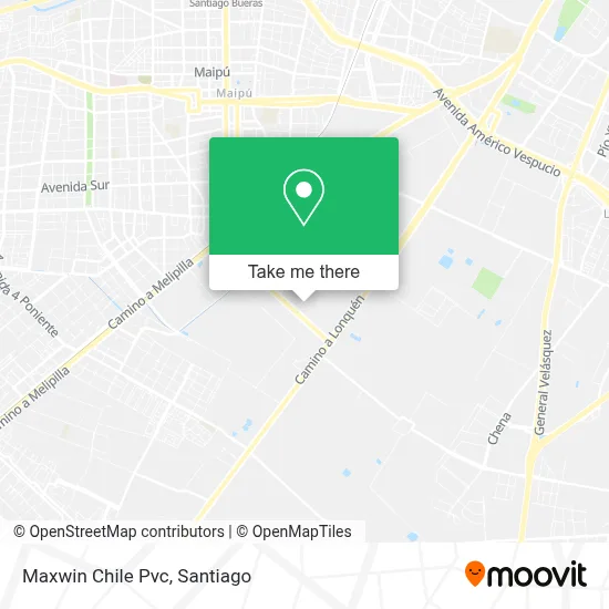 Maxwin Chile Pvc map