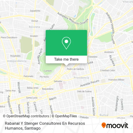Rabanal Y Stenger Consultores En Recursos Humanos map