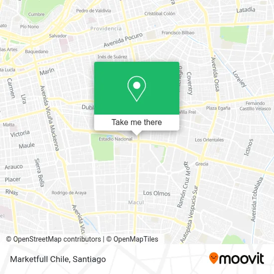 Marketfull Chile map