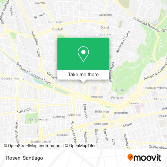 Rosen map
