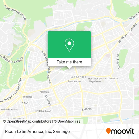 Ricoh Latin America, Inc map