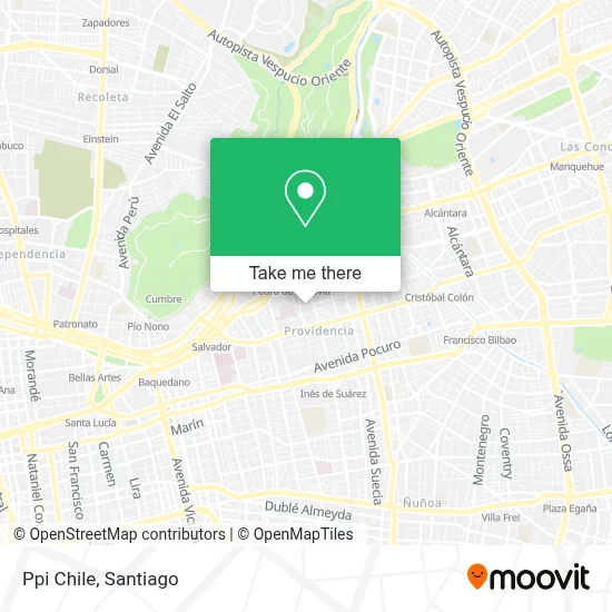 Ppi Chile map