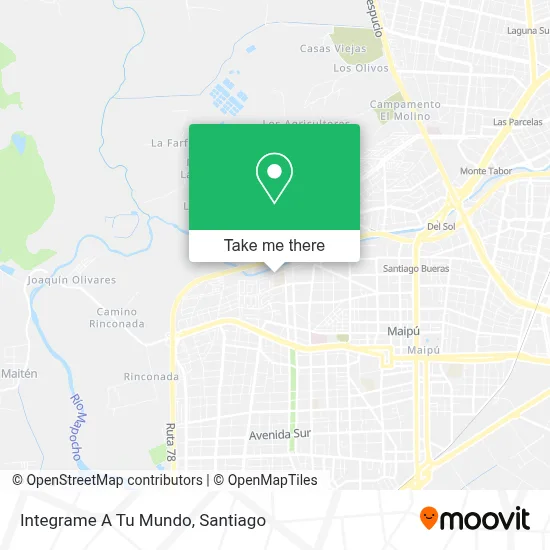 Integrame A Tu Mundo map