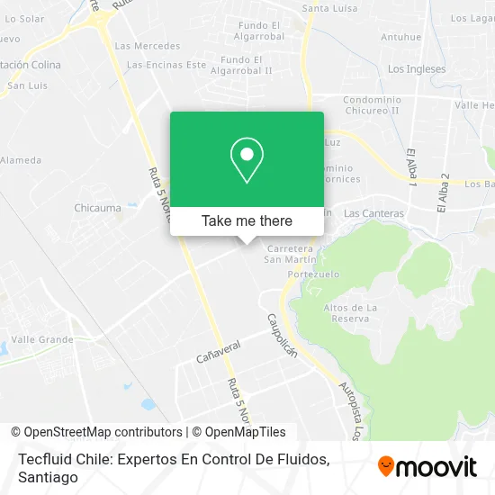 Tecfluid Chile: Expertos En Control De Fluidos map