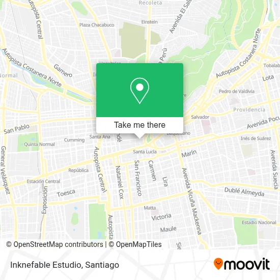 Inknefable Estudio map