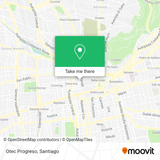 Otec Progreso map