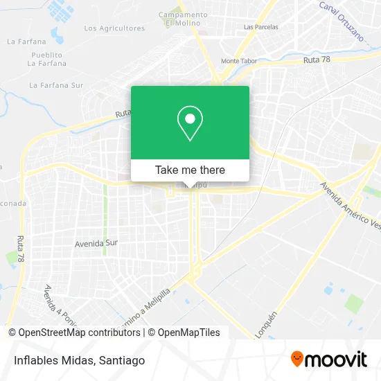 Inflables Midas map
