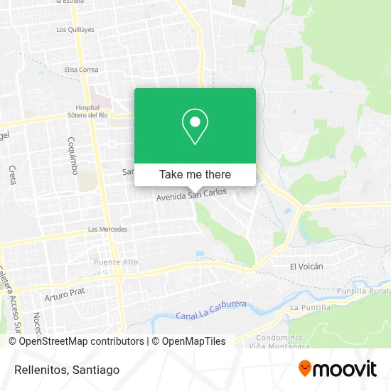 Rellenitos map