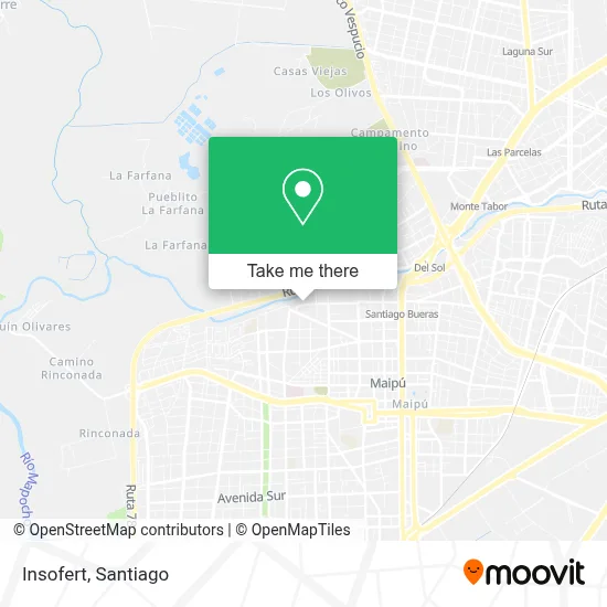Mapa de Insofert