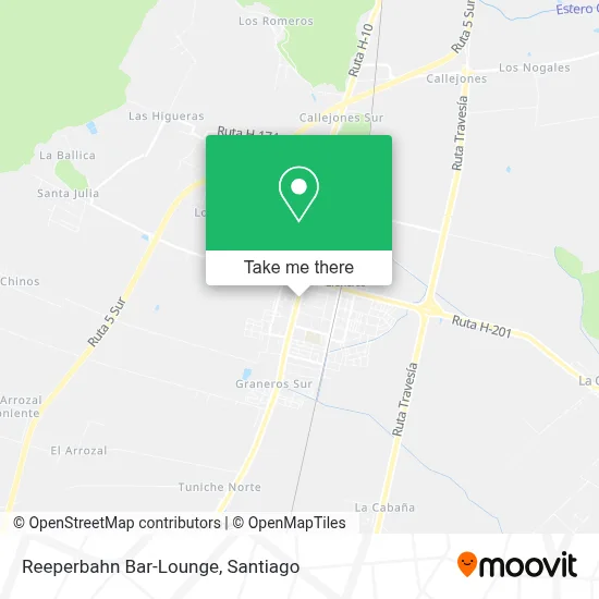 Reeperbahn Bar-Lounge map