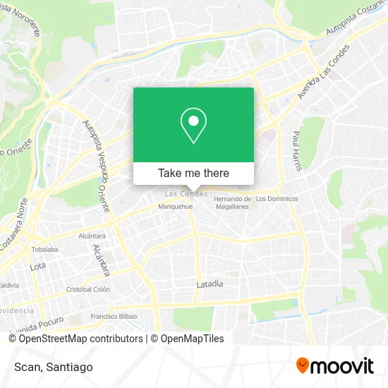 Scan map
