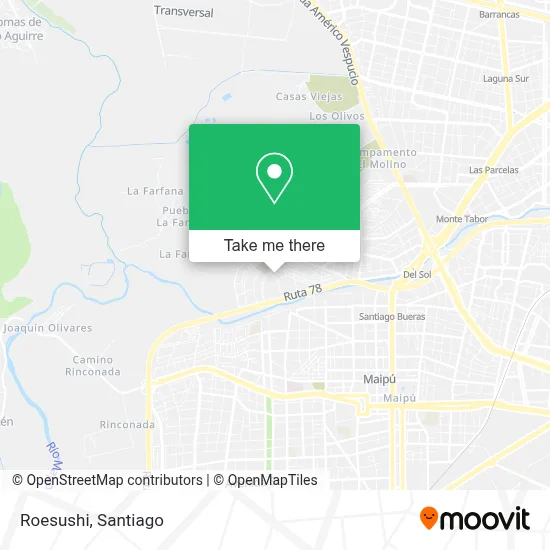 Roesushi map