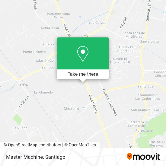 Master Machine map