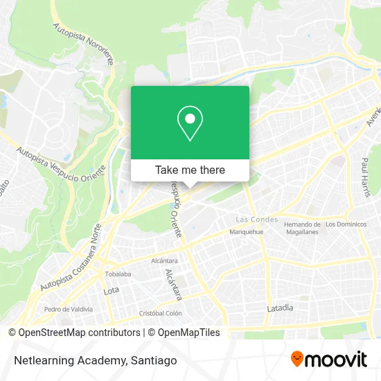 Netlearning Academy map