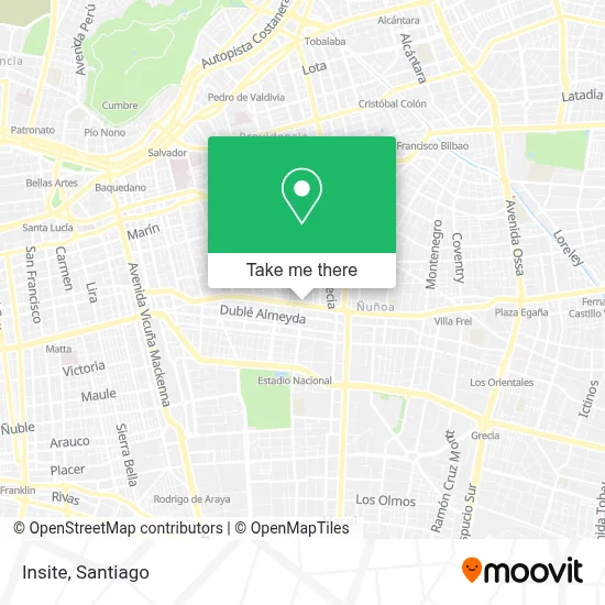 Insite map