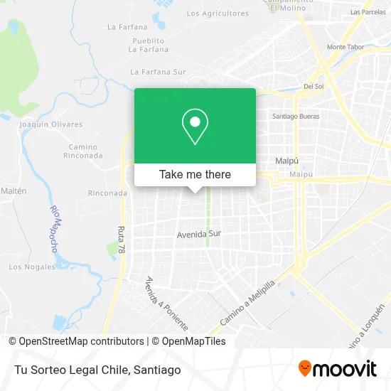 Tu Sorteo Legal Chile map