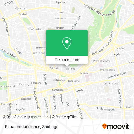 Ritualproducciones map