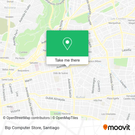 Bip Computer Store map