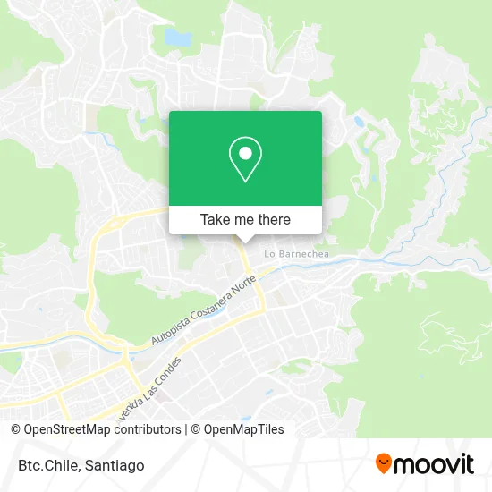 Btc.Chile map