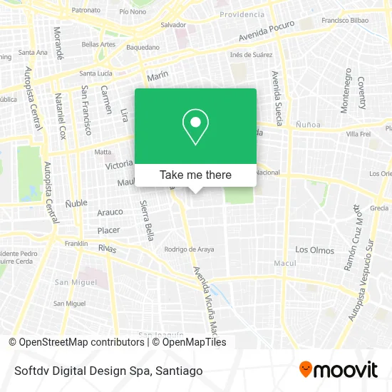 Softdv Digital Design Spa map