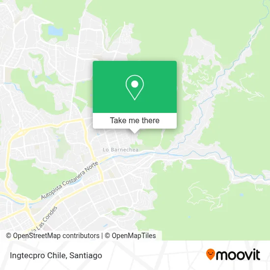Ingtecpro Chile map
