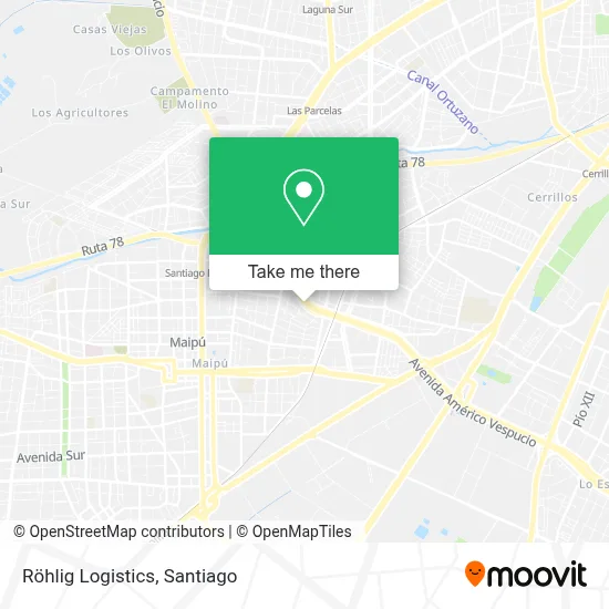Röhlig Logistics map