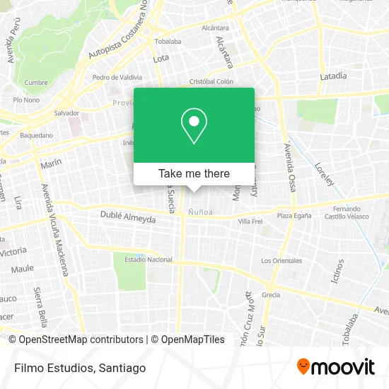 Filmo Estudios map