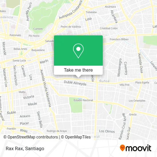 Rax Rax map