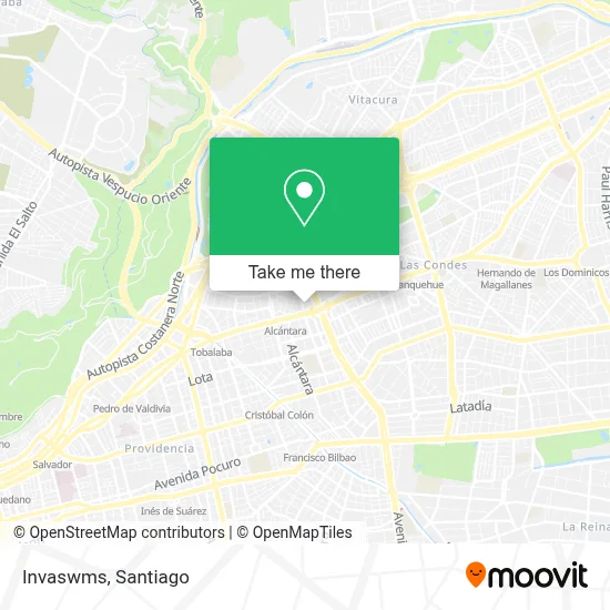 Invaswms map