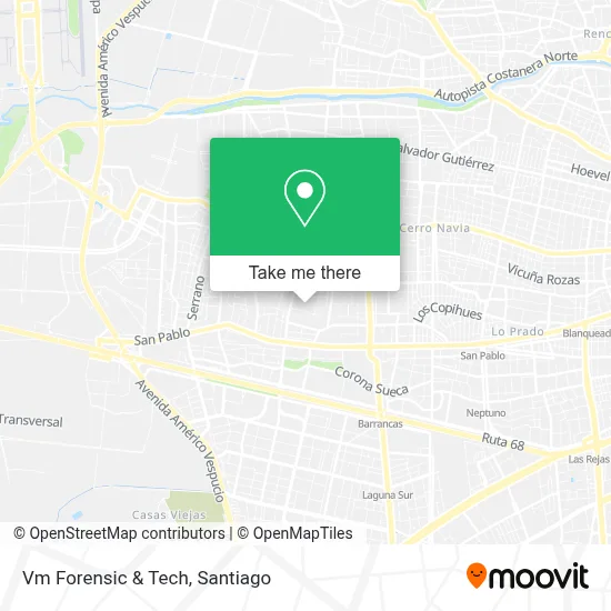 Vm Forensic & Tech map