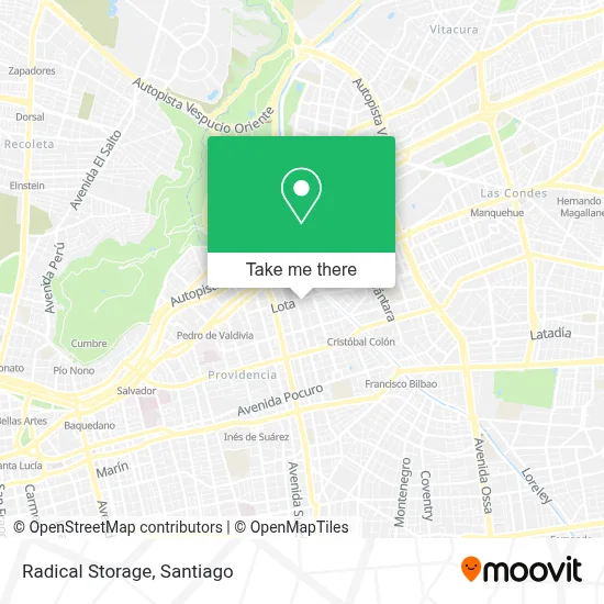 Radical Storage map