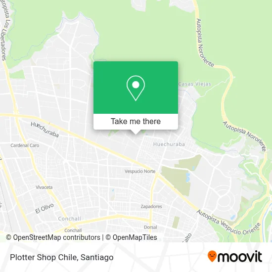Plotter Shop Chile map