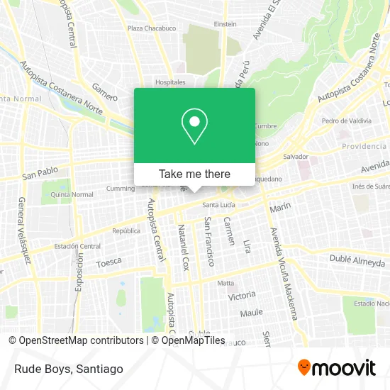 Rude Boys map