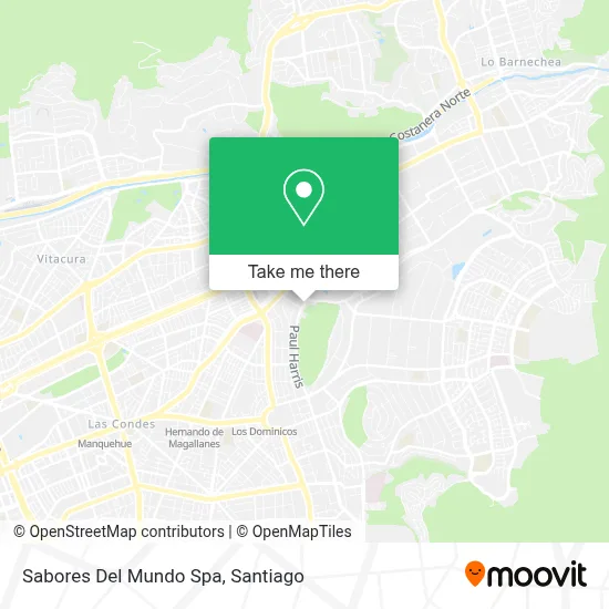 Sabores Del Mundo Spa map