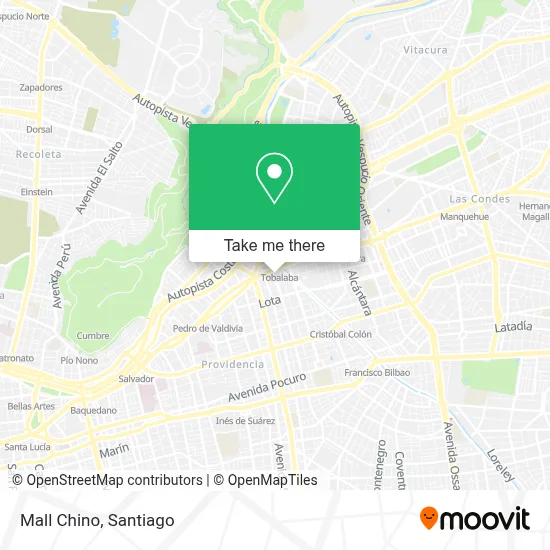 Mall Chino map