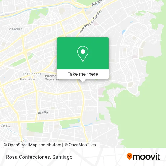 Rosa Confecciones map