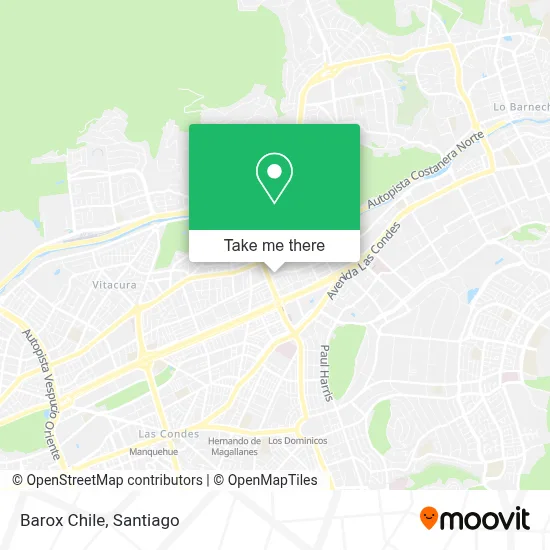 Barox Chile map