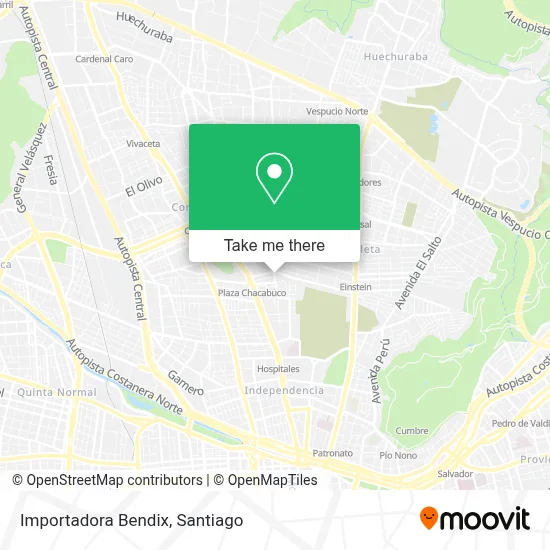 Importadora Bendix map